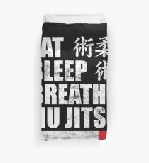 Essen Sie Schlaf Atmen Jiu Jitsu Bettbezug