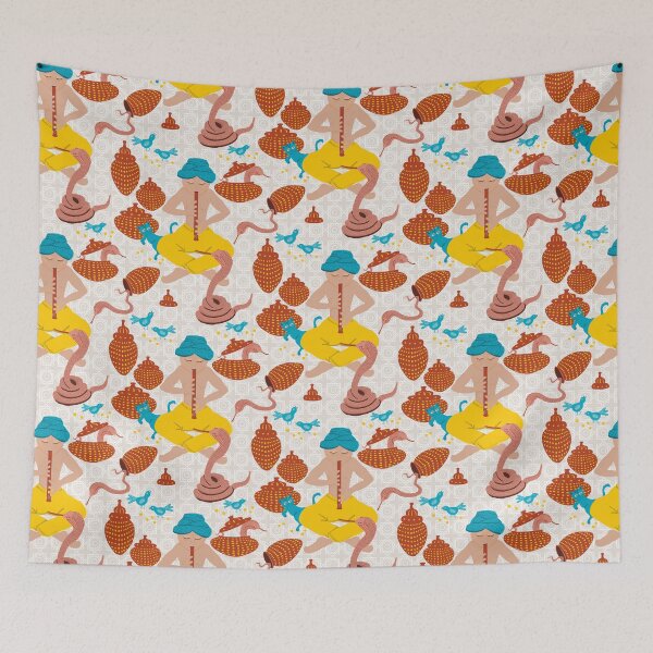 Item preview, Young Snake Charmer in Marrakech designed and sold by Colour Angel by KV.