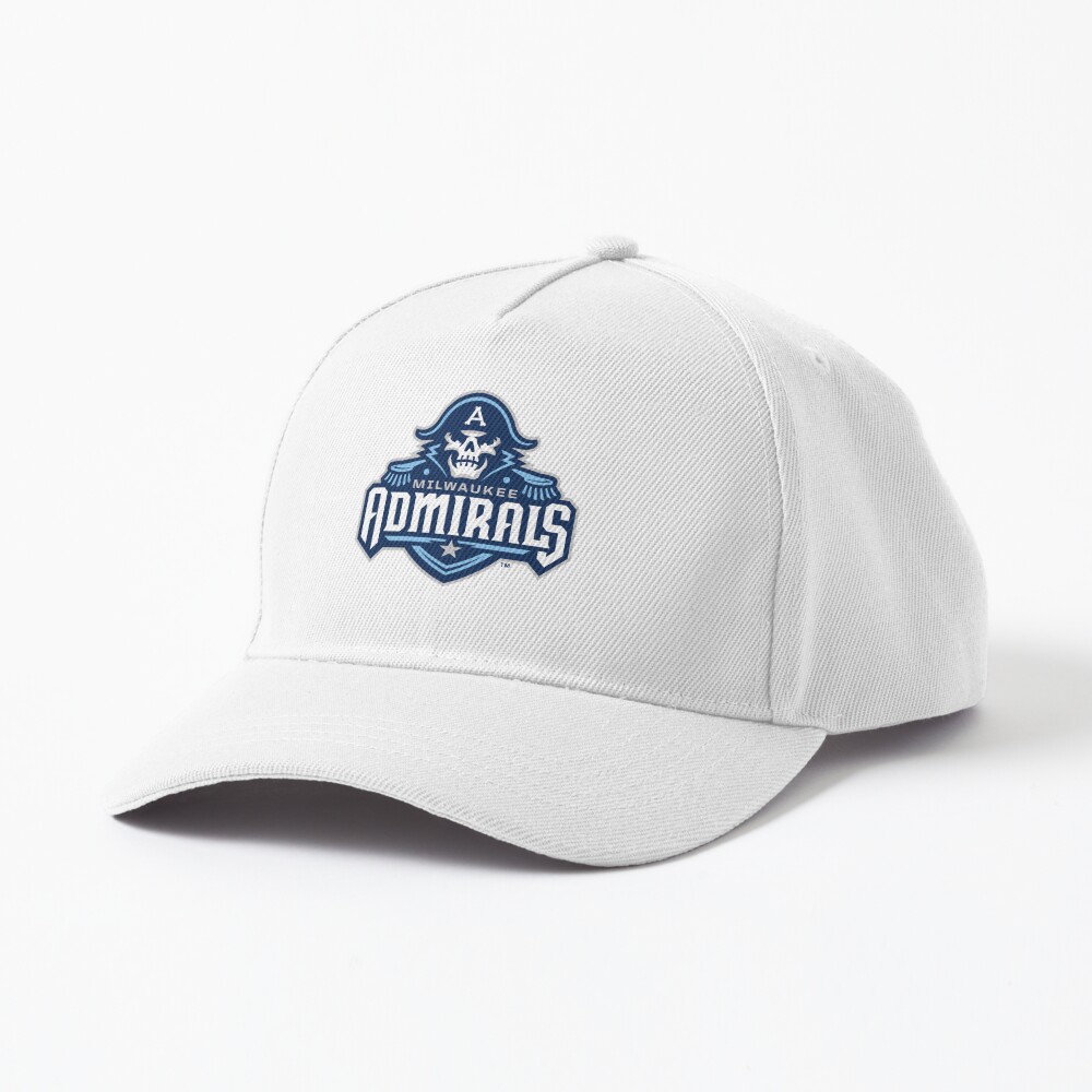 Milwaukee Admirals Baseball Cap Hat Current Logo - Gray-Black