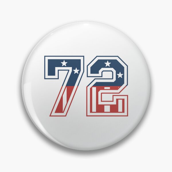 Item preview, Number 72 USA designed and sold by PaulSDesign.
