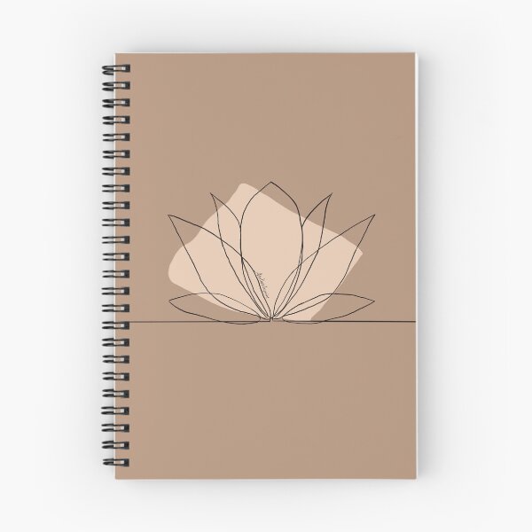 Item preview, minimal lotus designed and sold by Atelierdupeint.