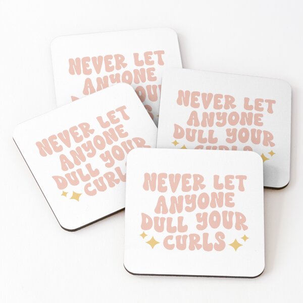 Item preview, Curly Hair Quote designed and sold by Isabelle-Anne.