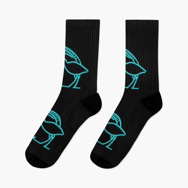 Item preview, Neon lyrebird in cyan designed and sold by TheLoneIbis.