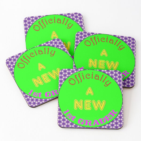 Item preview, Officially a New First Grader Back to School designed and sold by captainpeter.