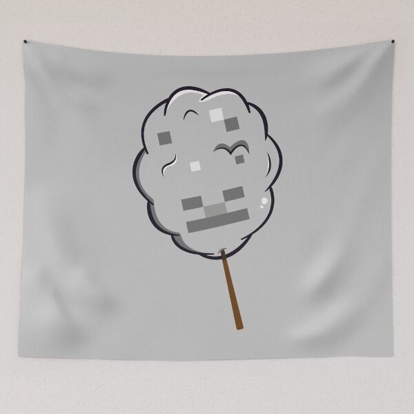 Item preview, Skeleton Minecraft - Cotton Candy designed and sold by Necronder.