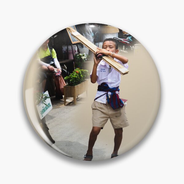 Item preview, Young musician playing Khlui, Thailand designed and sold by indiafrankk.