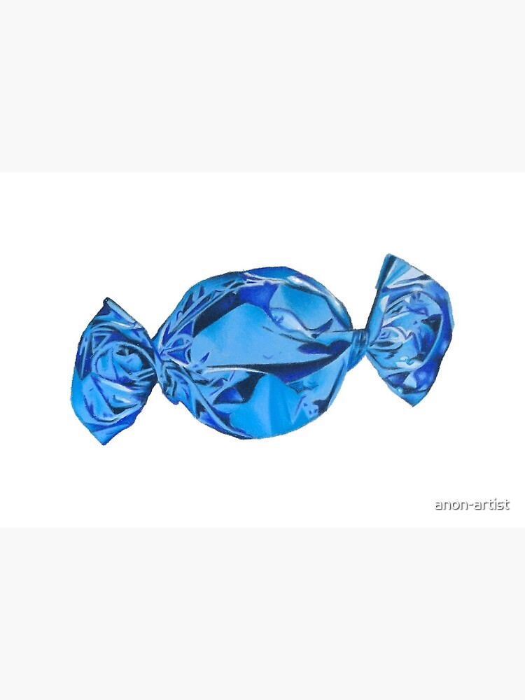 Blue candy deals wrappers