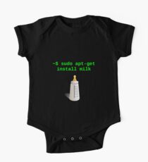 Linux Baby sudo apt-get install milk Baby Body Kurzarm