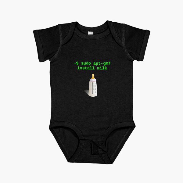 Item preview, Linux Baby sudo apt-get install milk designed and sold by boscorat.