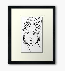 girl Framed Print