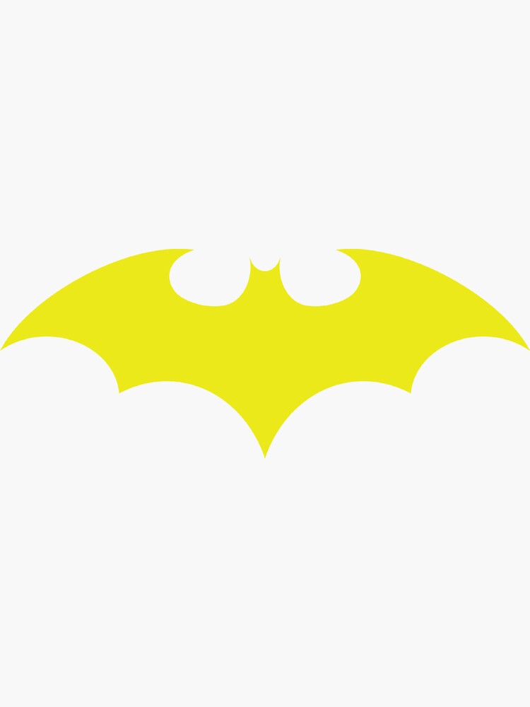 "Bat Yellow Bat Logo/Gift For You" Sticker for Sale by RonaldMurRM