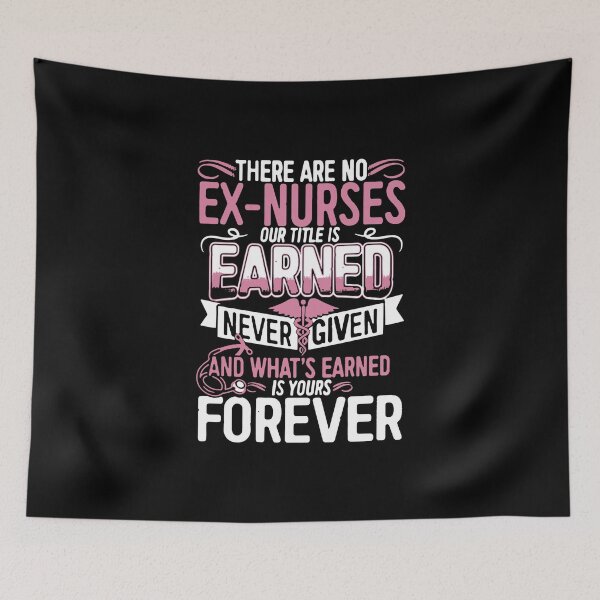 Item preview, THERE ARE NO EX-NURSES designed and sold by antipatic.