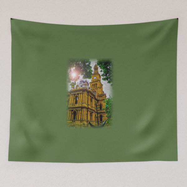 Item preview, Sydney Town Hall designed and sold by indiafrankk.