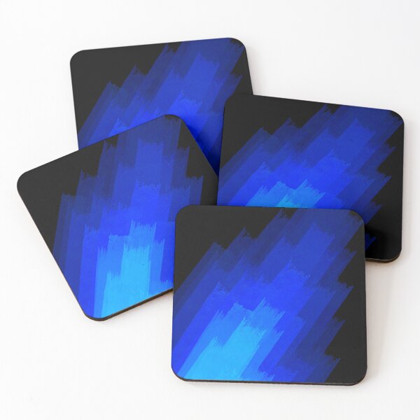 Item preview, Blue Gradient Brushstrokes designed and sold by JaxNaBox.