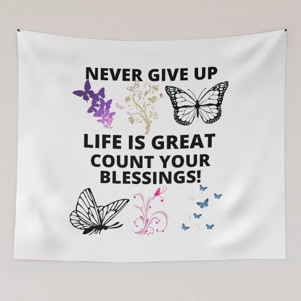 Item preview, Never give up designed and sold by RonelM.