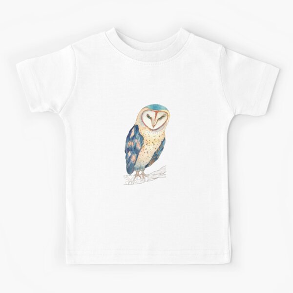 Item preview, The colourful barn owl designed and sold by Clare Kelly.