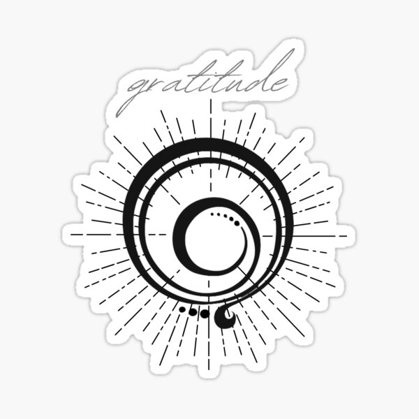 Gratitude Symbol Gifts  Merchandise for Sale  Redbubble