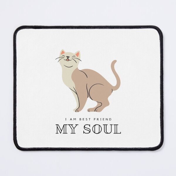 Item preview, cat lover -cat is my soul - funny cat - cat is my best friend designed and sold by Himarooma.