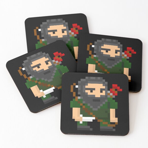 Item preview, Dwarf fortress pixel art - hunter dorf designed and sold by Opalaeo.