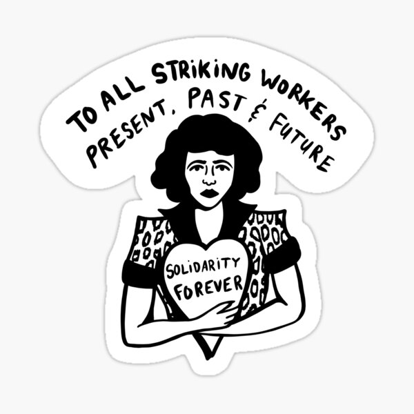 Artikel-Vorschau von Streikende Arbeiter - Überqueren Sie nicht die Streikposten!, designt und verkauft von Tricia Robinson.
