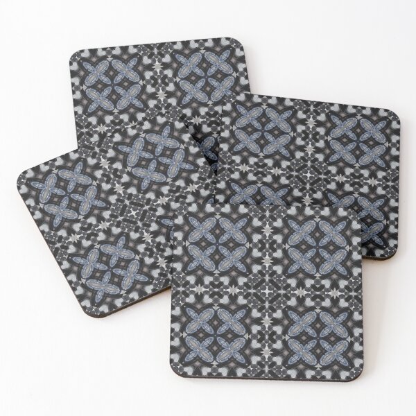 Item preview, Shades of Grey Mosaic Pattern  by Jenny Meehan 4 designed and sold by Jenny Meehan Art Prints and Patterns  .