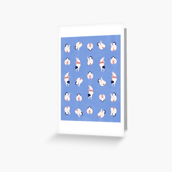 Diving Greeting Card