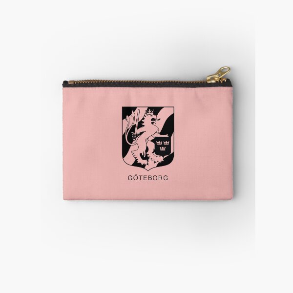 Item preview, Sworded Lion, the Coat of Arms of Göteborg, Sweden, Black Print (Svenska Städer) designed and sold by Landskapsbutiken .com.