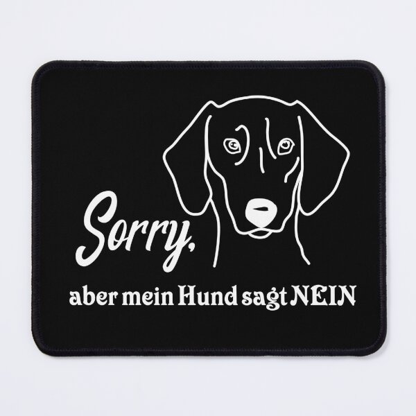 Item preview, sorry but my dog says no dachshund designed and sold by dog-shirt.