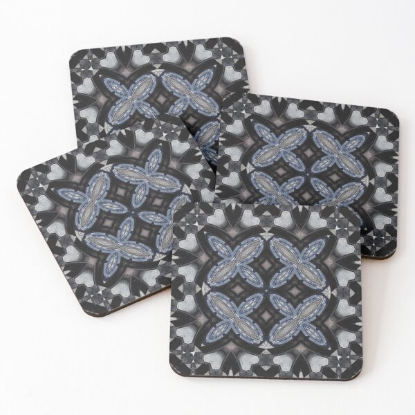 Item preview, Shades of Grey Mosaic Pattern  by Jenny Meehan 5 designed and sold by Jenny Meehan Art Prints and Patterns  .