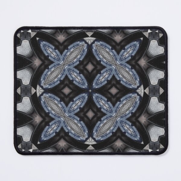 Item preview, Shades of Grey Mosaic Pattern by Jenny Meehan 5 designed and sold by Jenny Meehan Art Prints and Patterns .