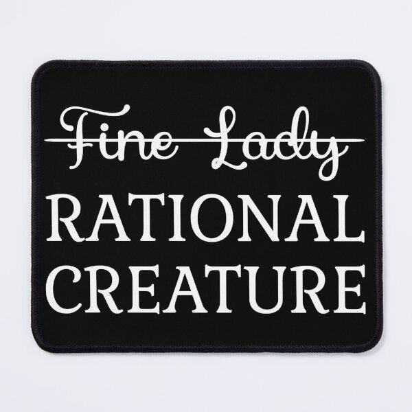 Item preview, Persuasion Jane Austen - Rational Creature I designed and sold by Lemon Pepper.