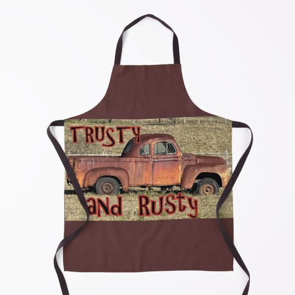 Item preview, VINTAGE TRUCK OLD BLOKES " TRUSTY AND RUSTY " designed and sold by Opalbluerose.