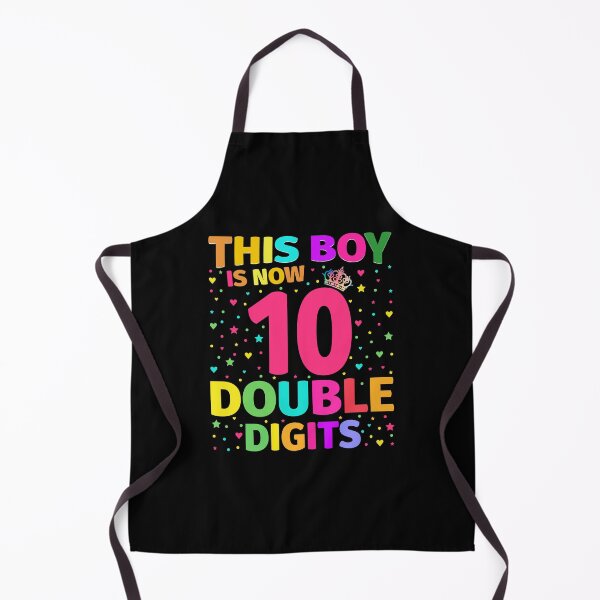 Item preview, 10 Years Old This Boy Is Now 10 Double Digits Saying Birthday Boy designed and sold by decentwearstore.