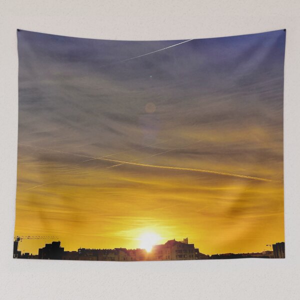 Item preview, Dreamy sunrise over Paris designed and sold by ylbartstudio.