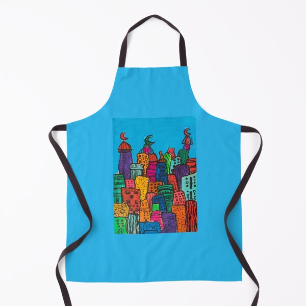 Item preview, colorful houses different effect designed and sold by karima-eldeeb.