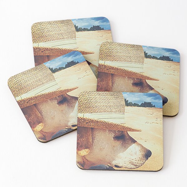 Item preview, Cute Dog Wearing a Hat designed and sold by lets-travel.