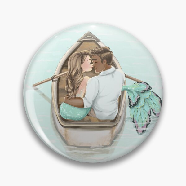 Item preview, Couple Mermaid Valentines Day Love Romantic Night Engagement  Anniversary  Marriage  designed and sold by CreativeBu.