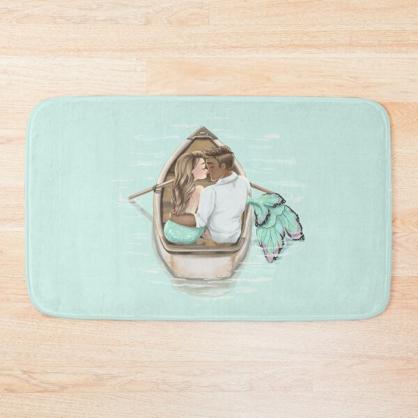 Item preview, Couple Mermaid Valentines Day Love Romantic Night Engagement  Anniversary  Marriage  designed and sold by CreativeBu.