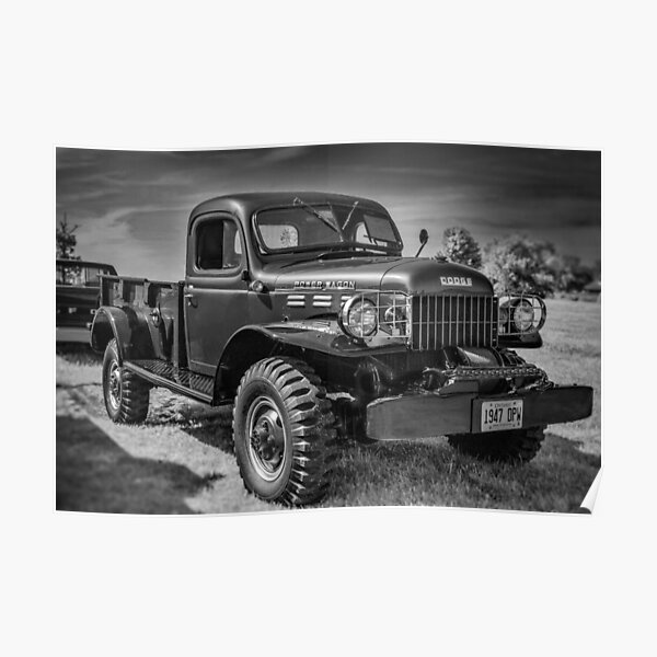 1947 Dodge Power Wagon Poster