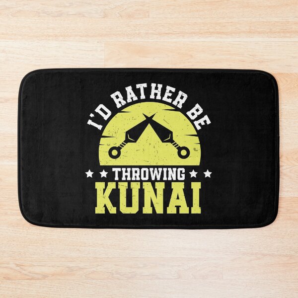 Item preview, I'd Rather Be Throwing Kunai Funny Knife Kunai Throwing designed and sold by StrongShirts.