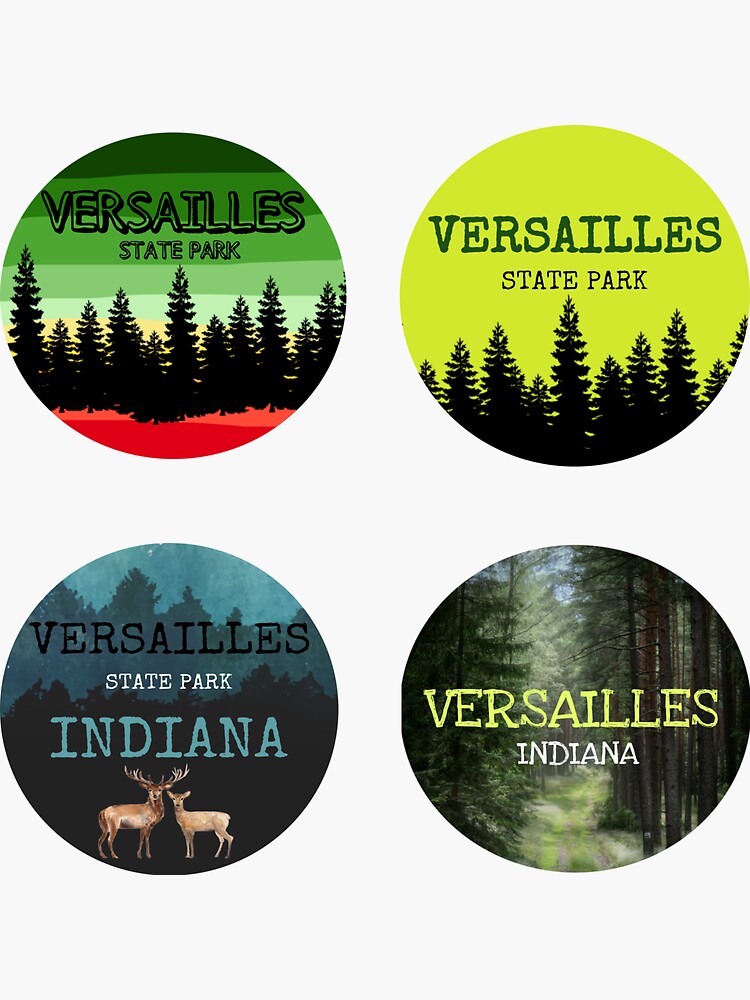 "Versailles state park" Sticker for Sale by MandMco Redbubble