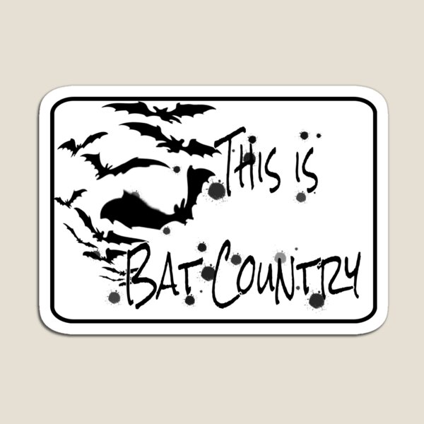 Item preview, Bat Country V2 designed and sold by GrokkoW.