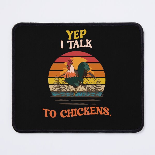 Item preview, Yep I Talk To Chickens designed and sold by Zakaria-4.