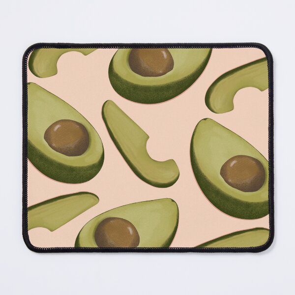 Item preview, Avocado - pink background designed and sold by sylviabosky.