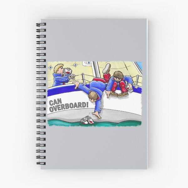 Item preview, Can Overboard! With Writing. designed and sold by ArtworkByLaurie.