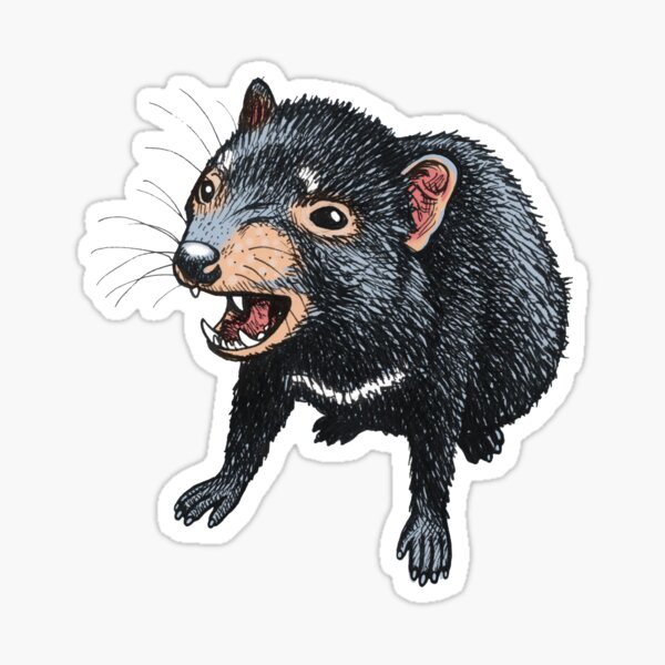 Les Diables Sticker