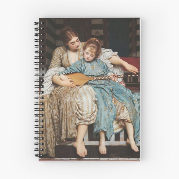 Item preview, British painters: Music Lesson, by Frederic Leighton designed and sold by The Great  Art.
