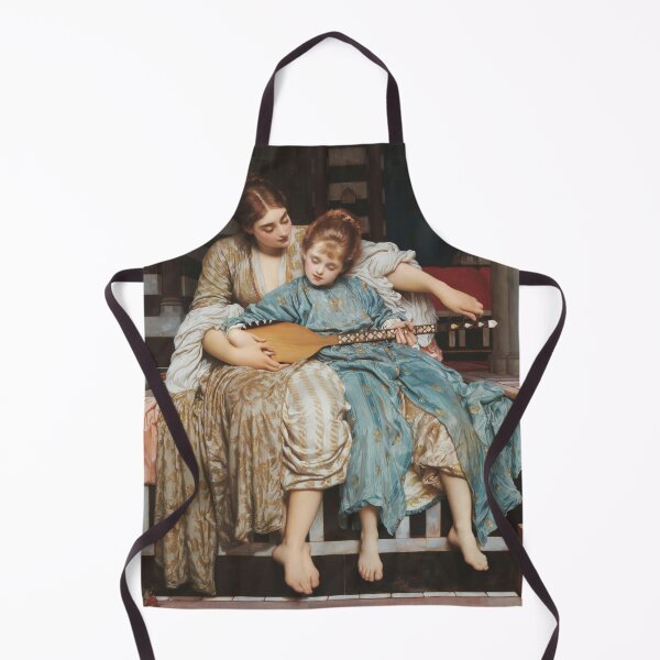 Item preview, British painters: Music Lesson, by Frederic Leighton designed and sold by The Great  Art.