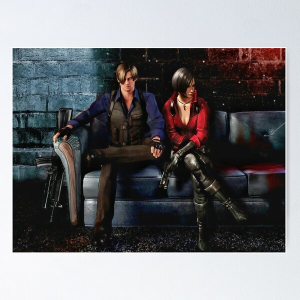 Leon and Ada Wong Resident Evil Poster for Sale by Yoonjihoo0294