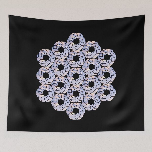 Item preview, Cube Torus Light Sky Madness designed and sold by createVisions.